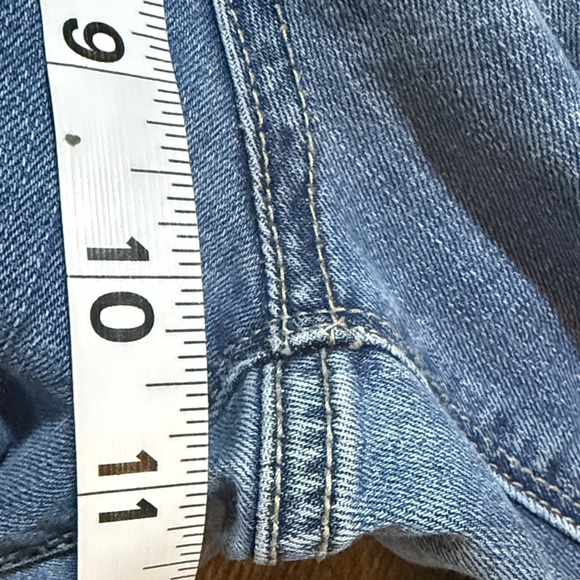 Chico’s Platinum Jeans with Rips & Rhinestone - Picture 10 of 10